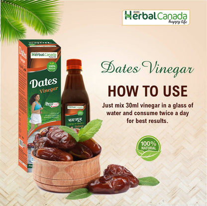 Herbal Canada Dates Vinegar