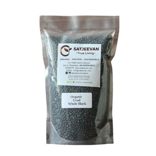 Satjeevan Organic Urad Whole Black