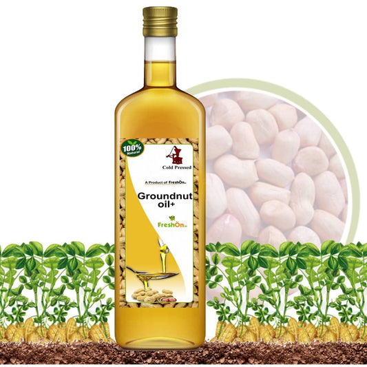 FreshOn Groundnut Oil + Cold Pressed