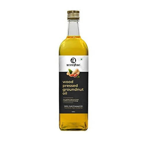 Anveshan Wood Pressed Groundnut Oil