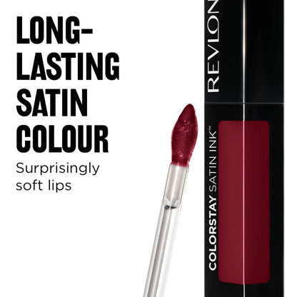 Revlon Colorstay Satin Ink Liquid Lip Color - Partner In Wine