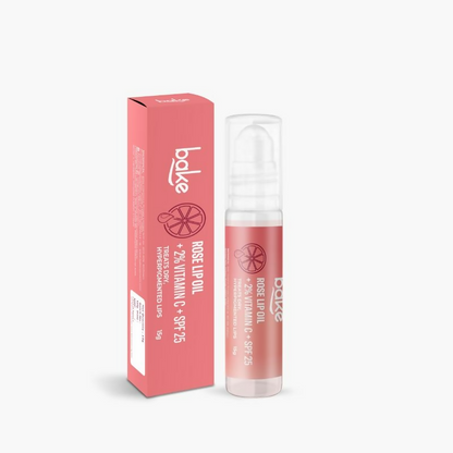 Bake 2% Vitamin C Tinted Rose Lip Oil Spf 25 Pa+++