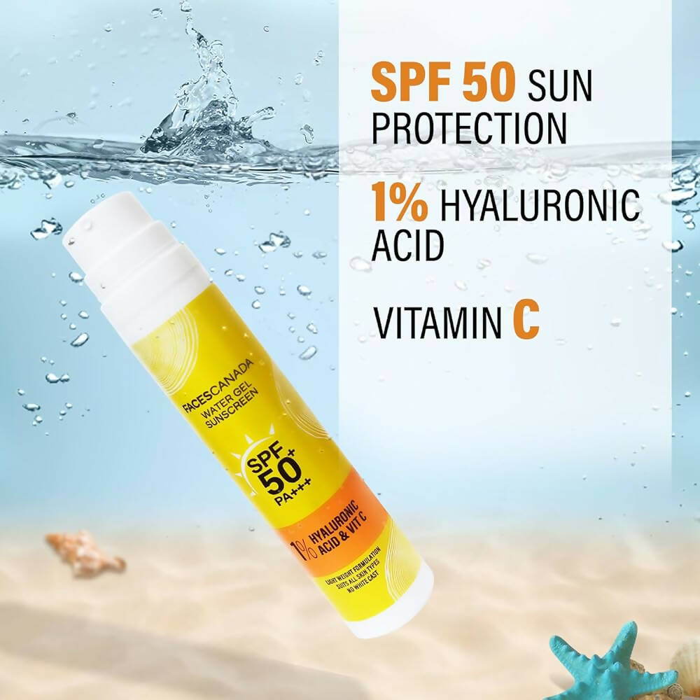 Faces Canada Water Gel Sunscreen SPF 50 PA+++