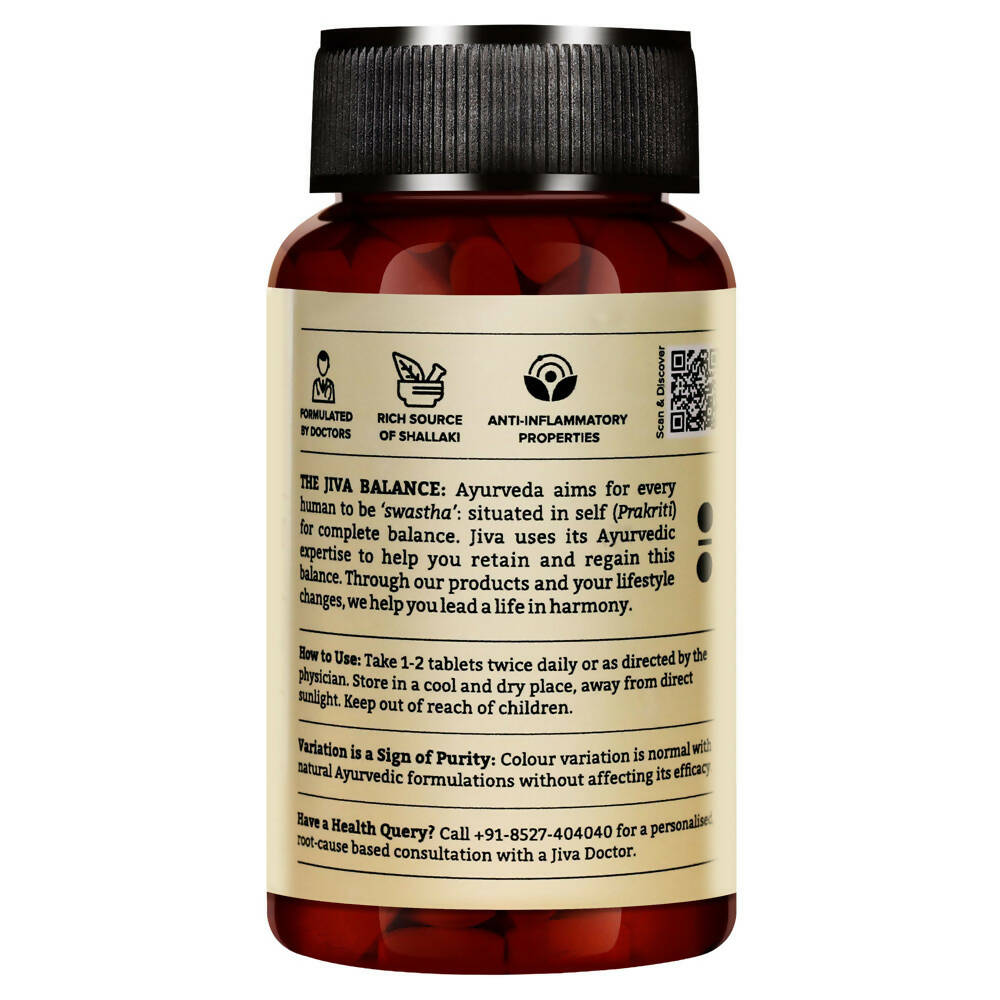 Jiva Ayurveda Pain Calm Tablets