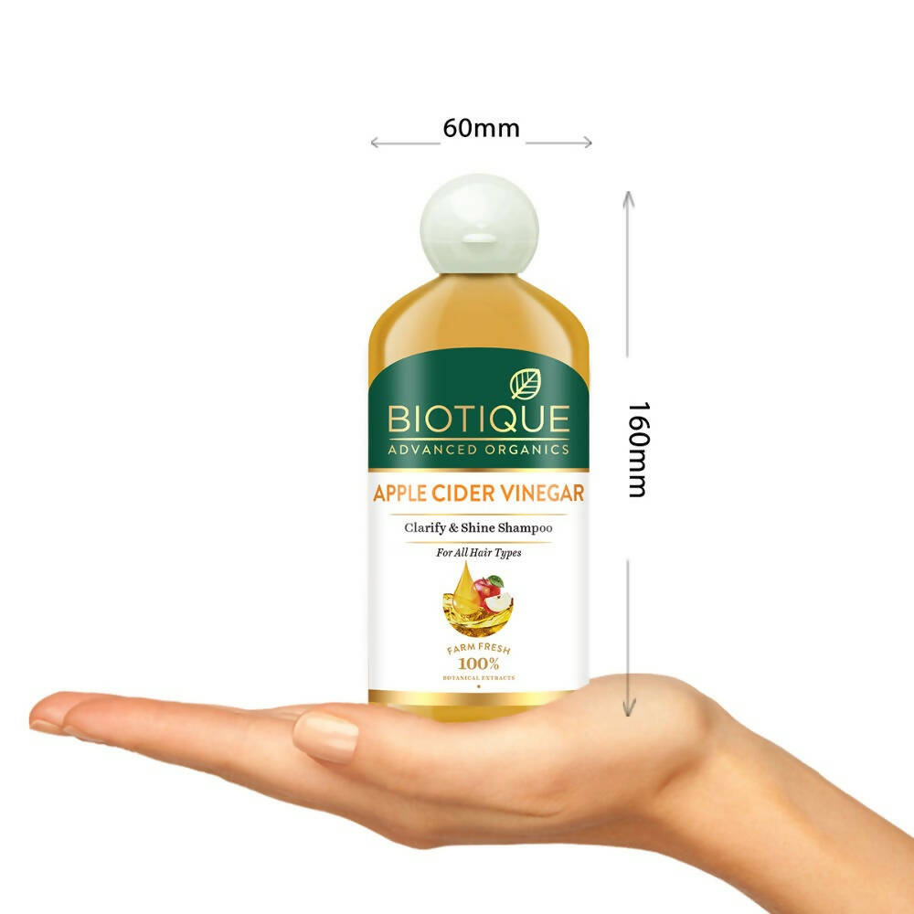 Biotique Advanced Organics Apple Cider Vinegar Clarify & Shine Shampoo