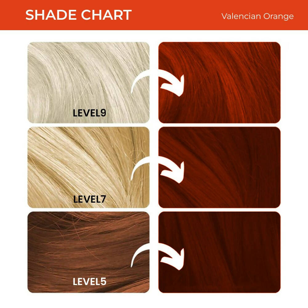 Anveya Semi Permanent Hair Color - Valencian Orange