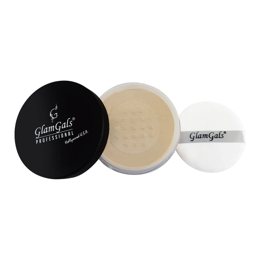 Glamgals Hollywood-U.S.A Loose Illuminator Powder Beige - BUDNE