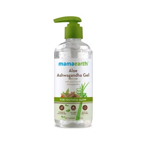 Mamaearth Aloe Ashwagandha Gel For Youthful Glow