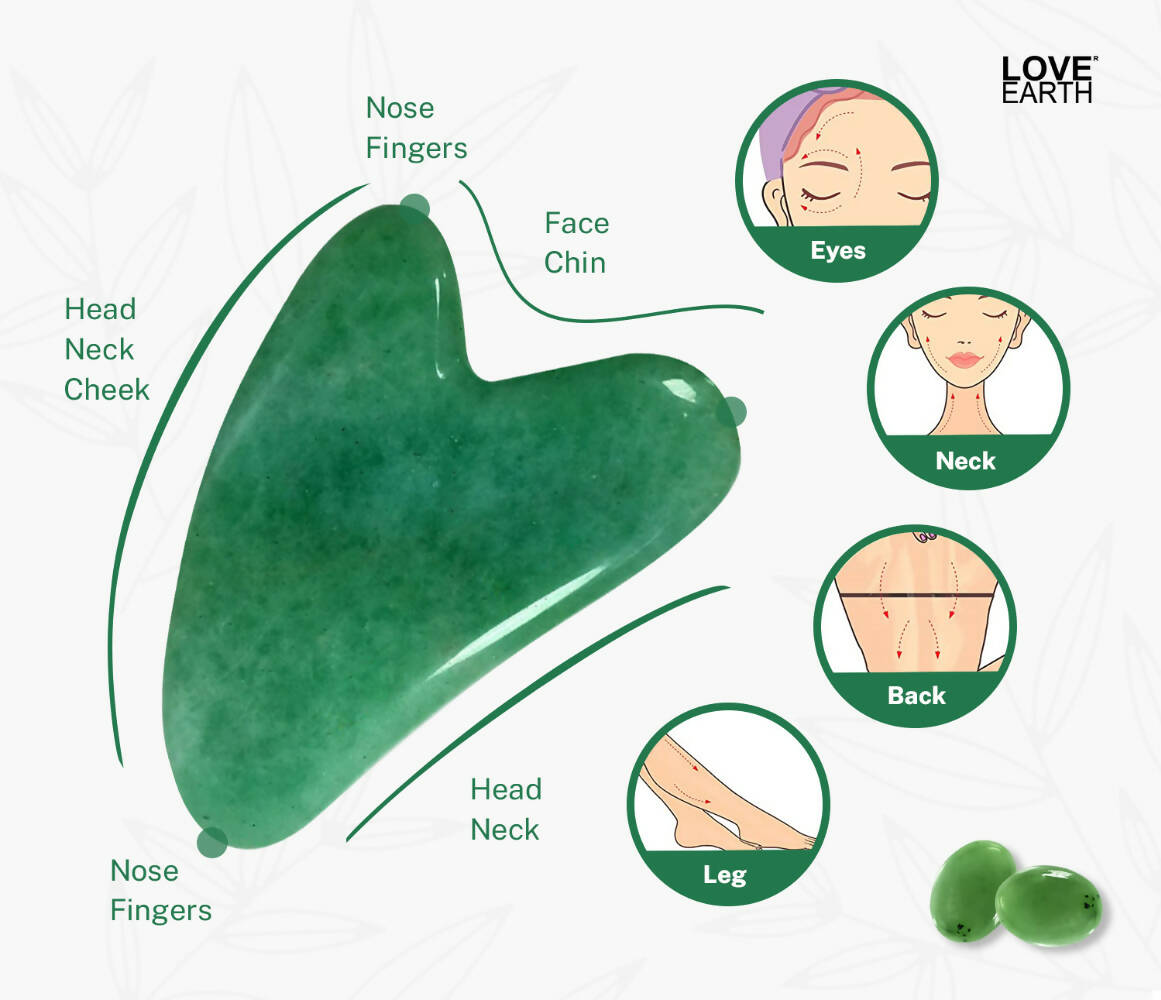 Love Earth Jade Gua Sha