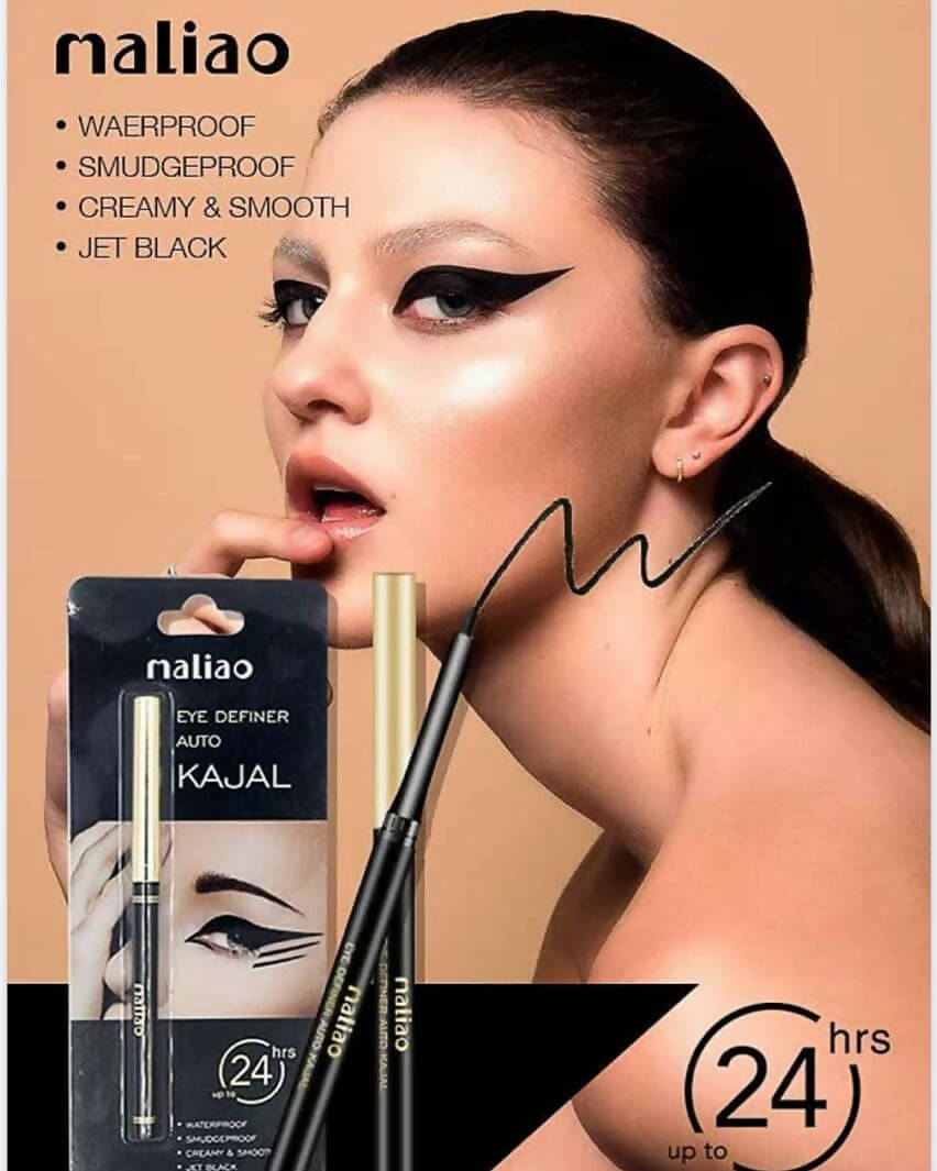 Maliao Professional Eye Definer Auto Kajal Pencil