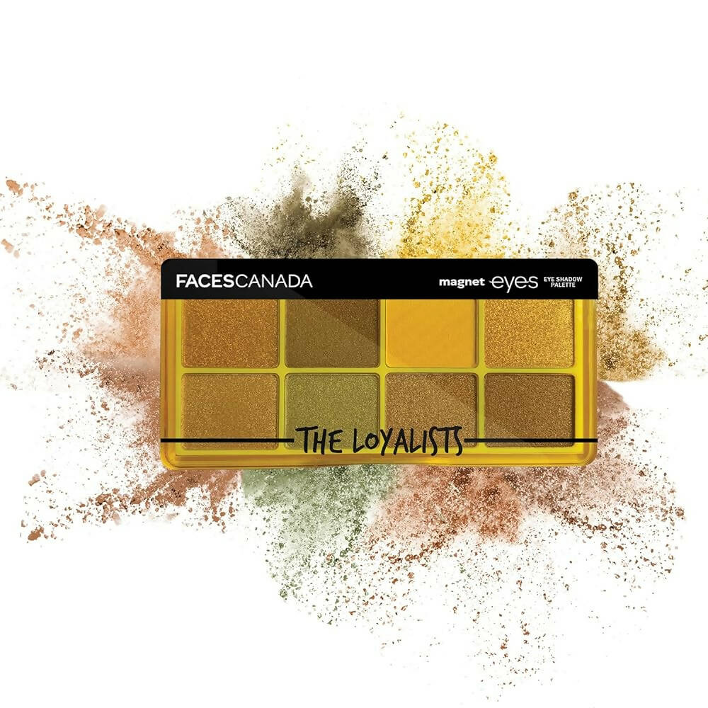 Faces Canada Magneteyes 8 in 1 Eyeshadow Palette - The Loyalists - BUDNE