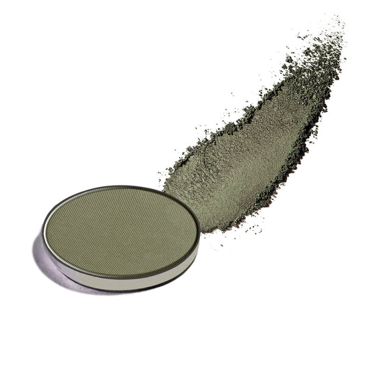 Glamgals Hollywood-U.S.A Matte Finished Eyeshadow, Light Grey - BUDNE