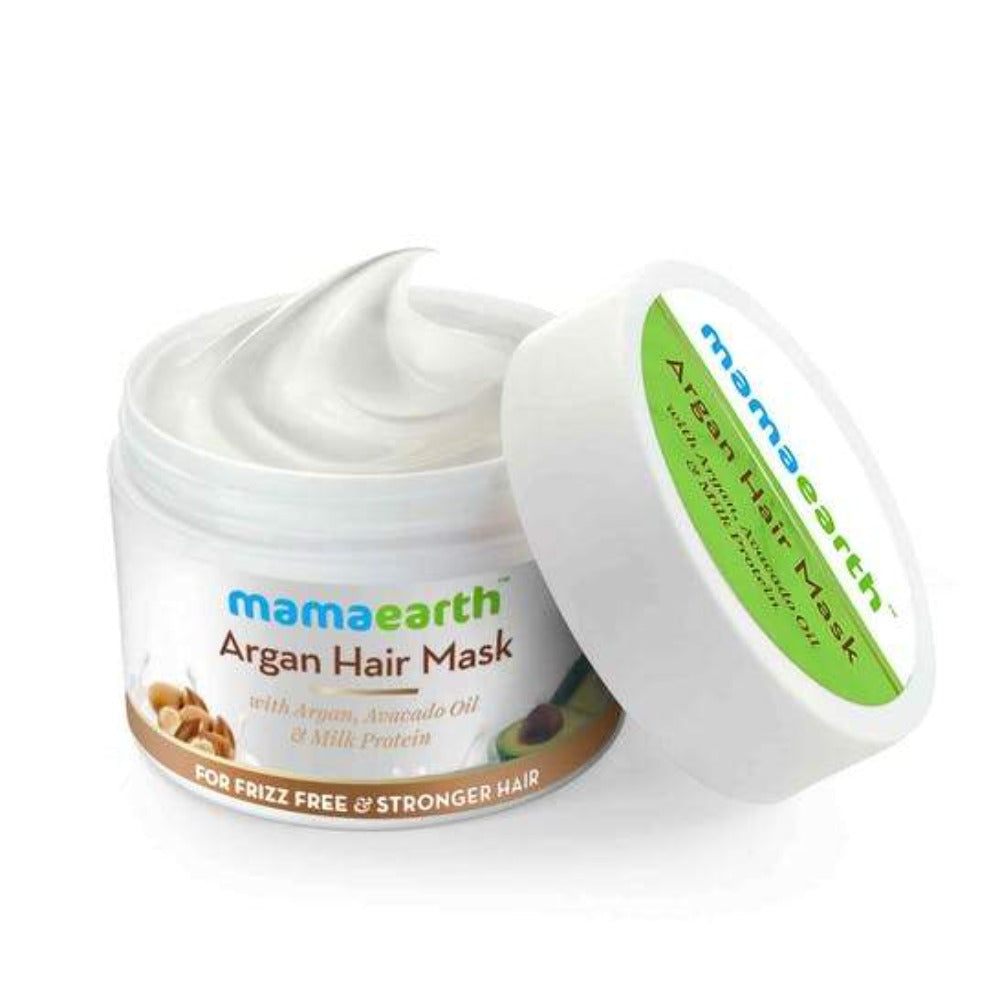 Mamaearth Argan Hair Mask For Frizz Free & Stronger Hair