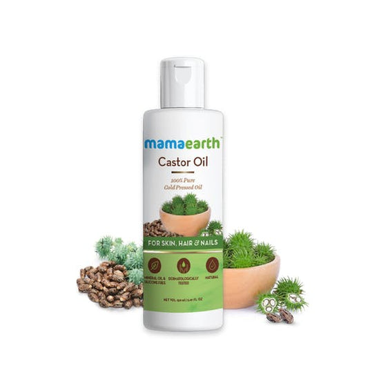 Mamaearth Castor Oil For Skin , Hair and Nails