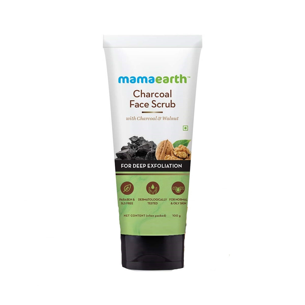 Mamaearth Charcoal Face Scrub For Deep Exfoliation