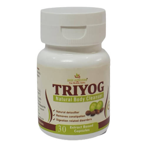 Deep Ayurveda Triyog 500mg Veg Capsules -  usa australia canada 