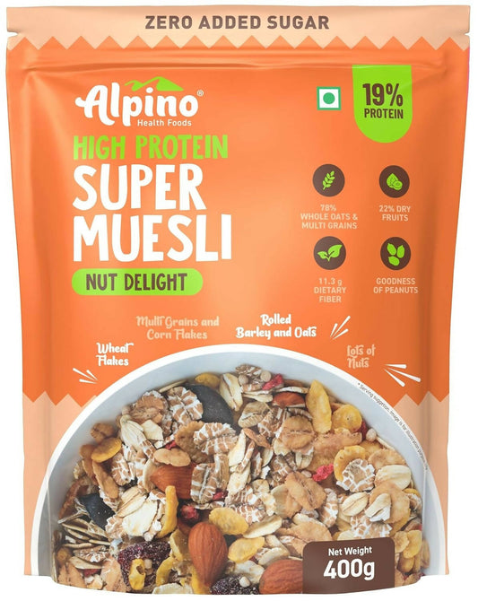 Alpino High Protein Super Muesli Nut Delight - BUDNE