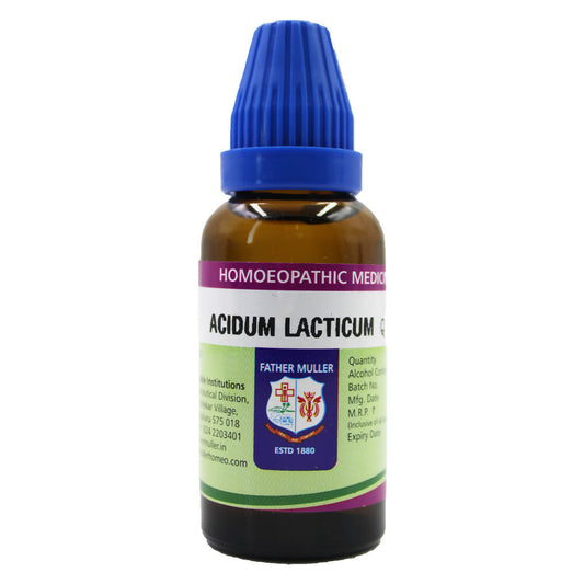 Father Muller Acidum Lacticum Mother Tincture Q