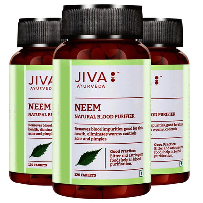 Jiva Ayurveda Neem Tablets - BUDNE