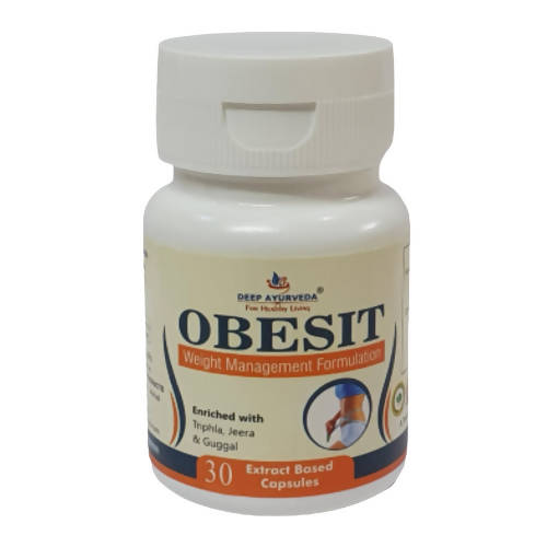 Deep Ayurveda Obesit 500mg Veg Capsules -  usa australia canada 