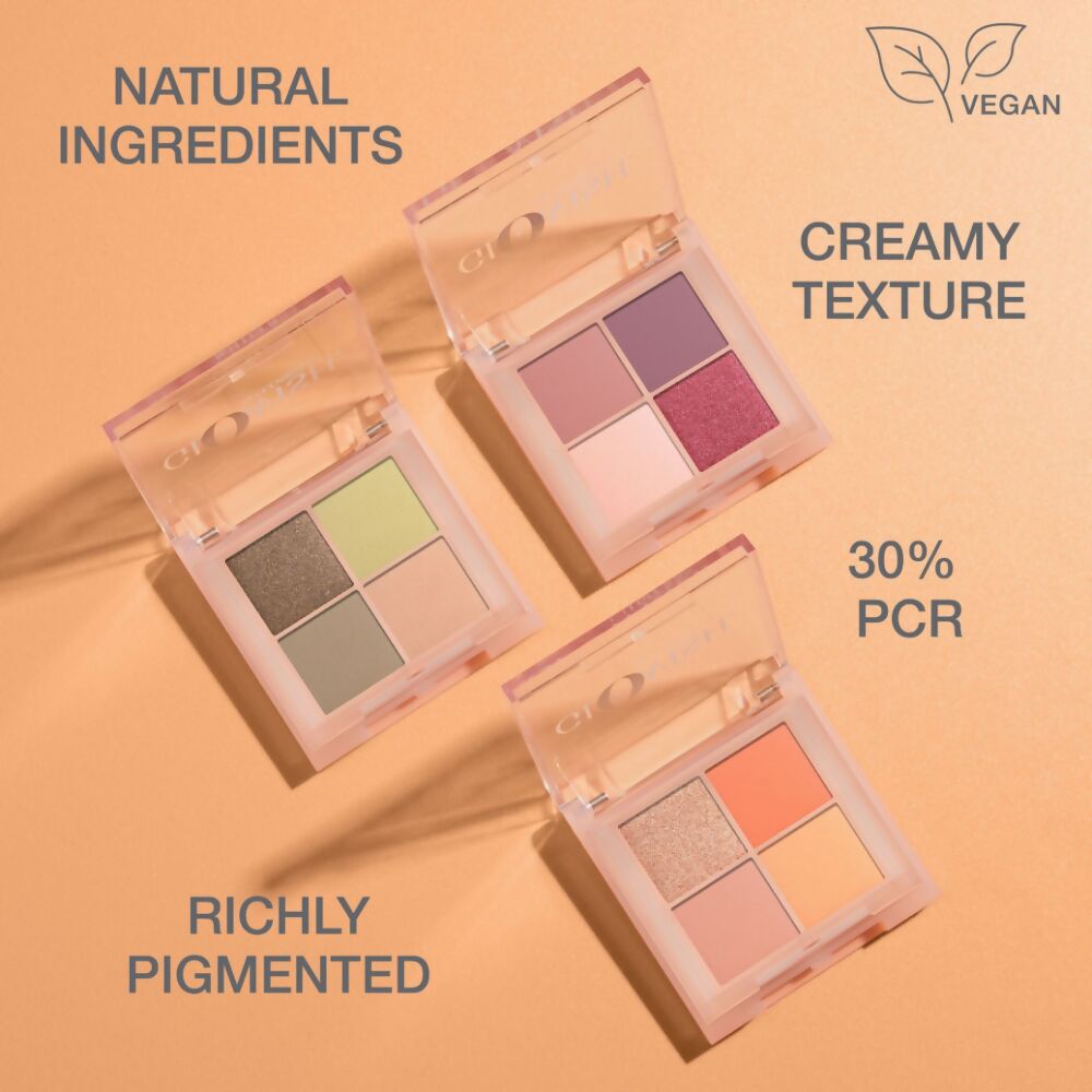 Huda Beauty Glowish Micro Mini Natural Eyeshadow Palette - Clay