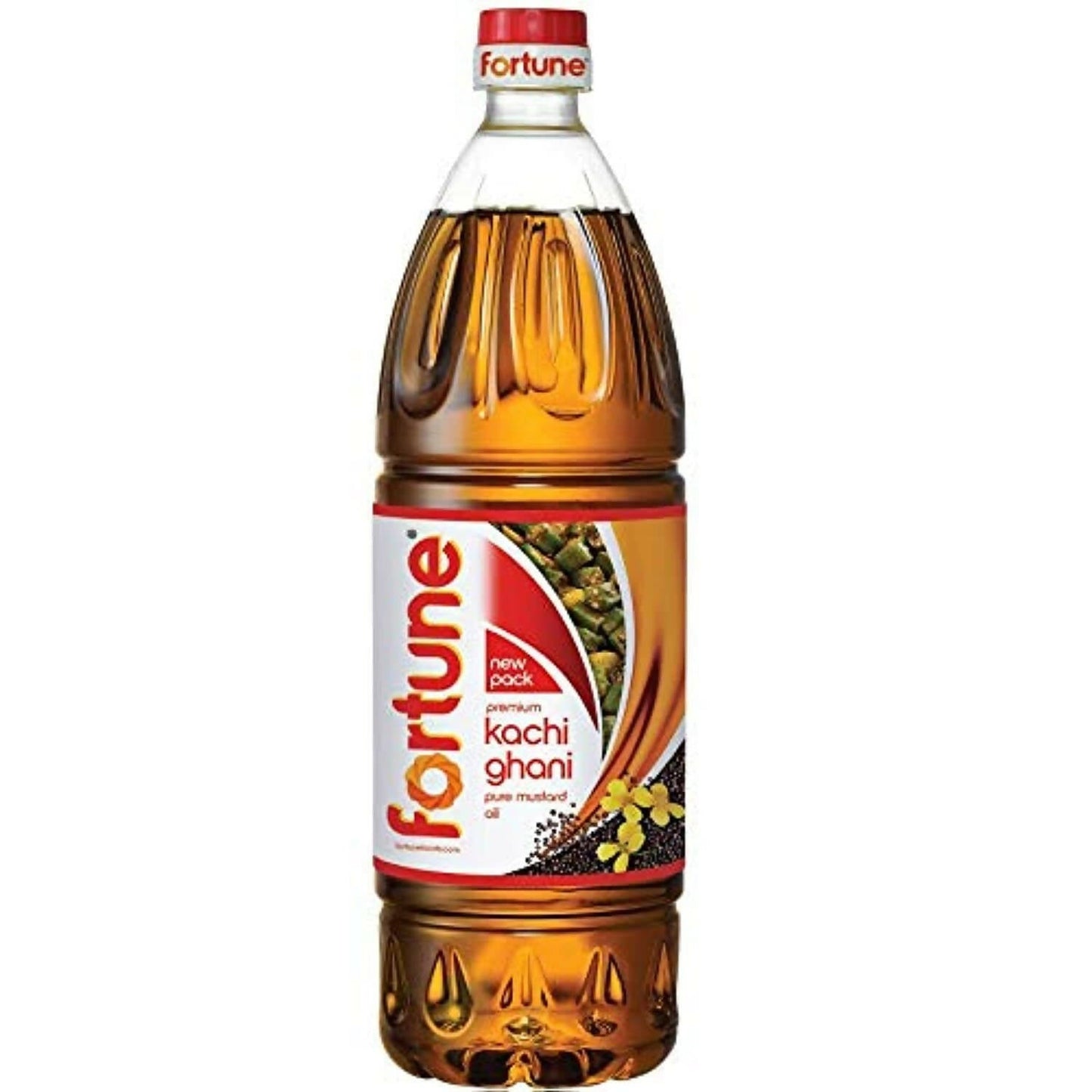 Fortune Premium Kachi Ghani Pure Mustard Oil - BUDNE