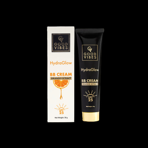 Good Vibes HydraGlow BB Cream SPF 25 with Orange Extract - Rich Walnut - BUDNE