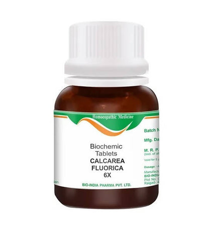 Bio India Homeopathy Calcarea Fluorica Biochemic Tablets