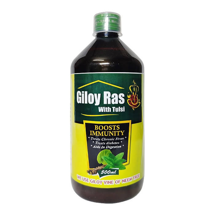 Ayurvedshakti Giloy Ras With Tulsi Syrup - usa canada australia