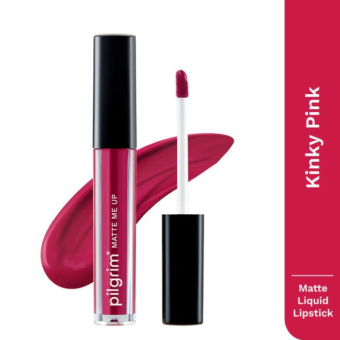 Pilgrim Matte Me Up Liquid Lipstick Kinky Pink