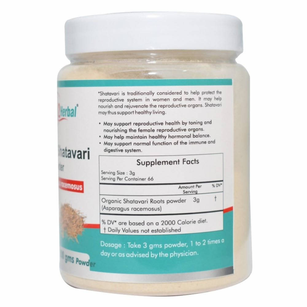 Way2herbal Organic Shatavari Powder