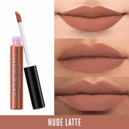 Lakme Forever Matte Liquid Lip Colour - Nude Latte