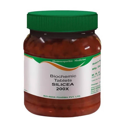 Bio India Homeopathy Silicea Biochemic Tablets