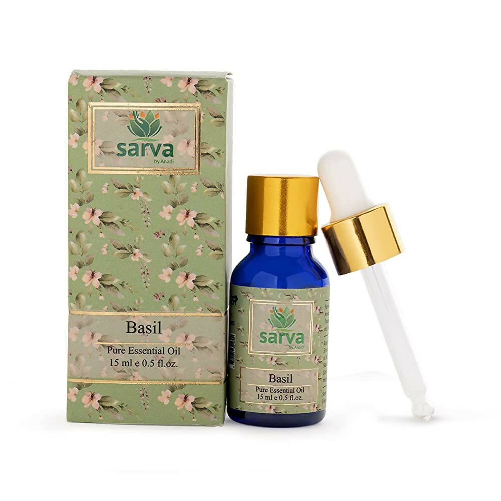 Sarva by Anadi Basil Essential Oil - usa canada australia