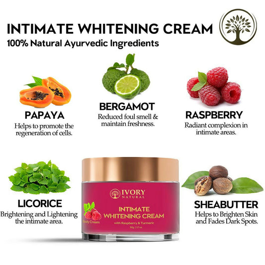 Ivory Natural Intimate Whitening Cream For Lighten Dark Areas, Inner Thigh