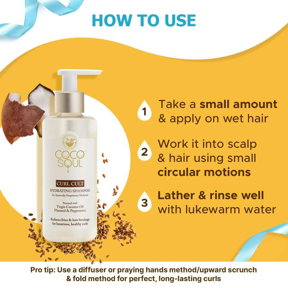 Coco Soul Curl Cult Hydrating Shampoo