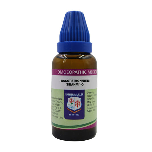 Father Muller Bacopa Monnieri (Brahmi) Mother Tincture Q