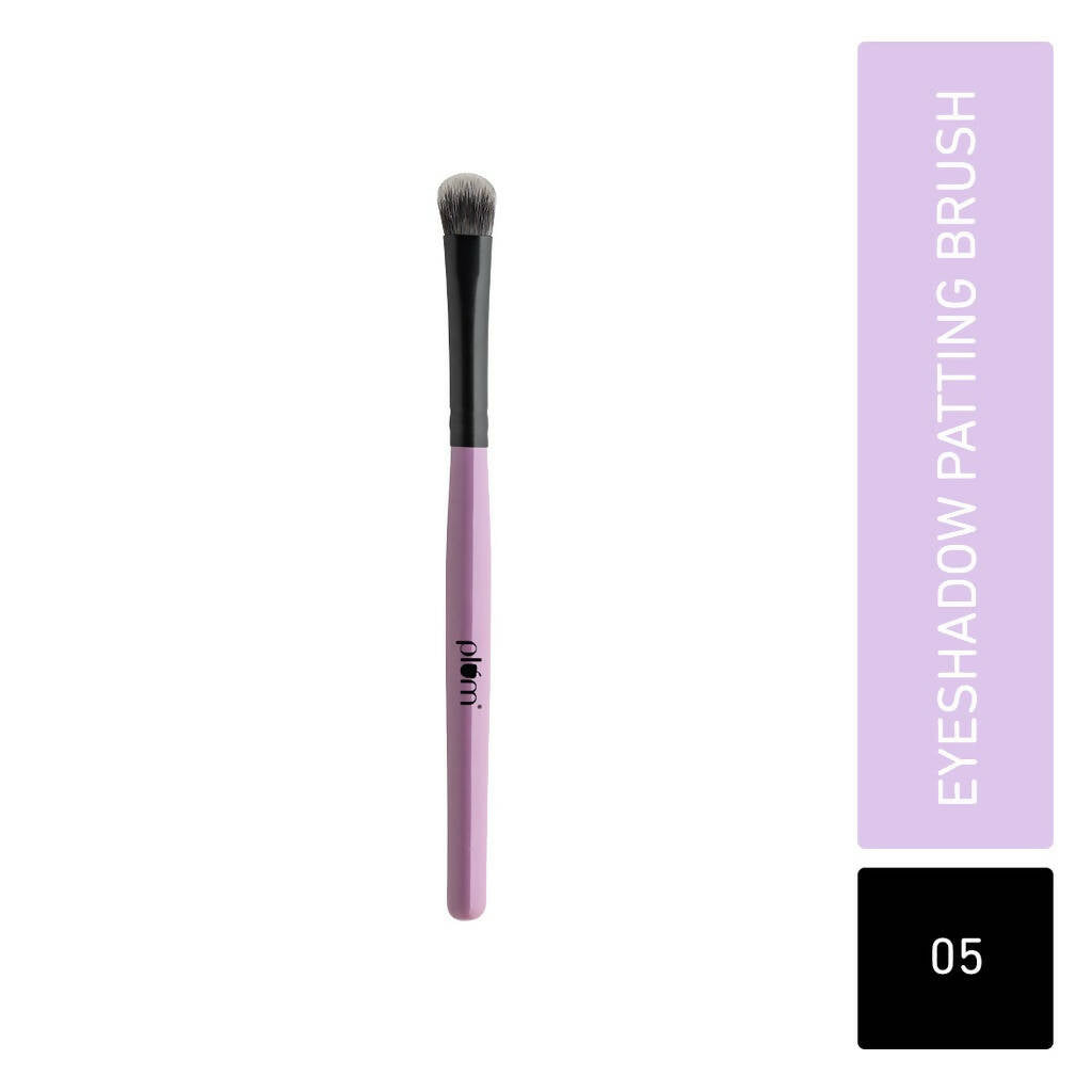 Plum Soft Blend Eyeshadow Patting Brush Easy Pick-up 05