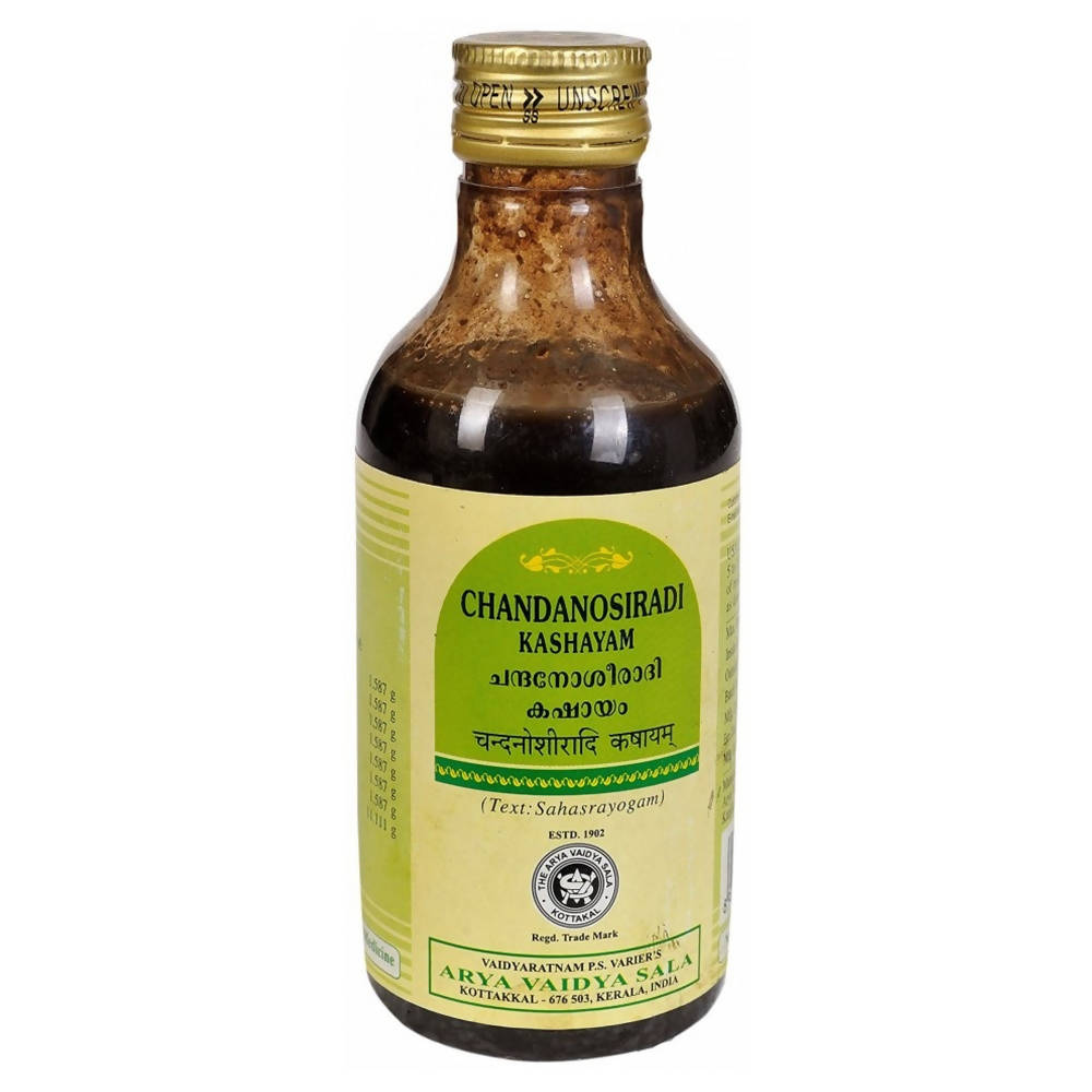 Kottakkal Arya Vaidyasala Chandanosiradi Kashayam (200ML) -  usa australia canada 