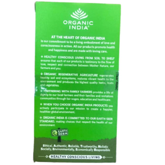 Organic India Tulsi Cinnamon Giloy Tea Bags