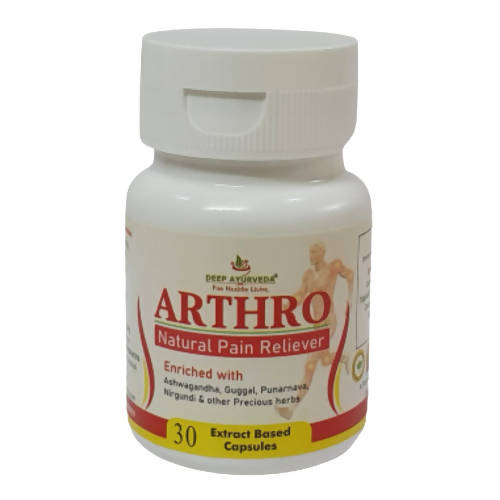 Deep Ayurveda Arthro 500mg Veg Capsules - usa canada australia