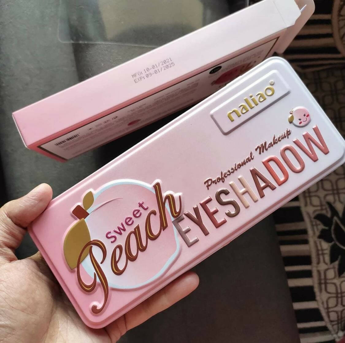 Maliao Professional Sweet Peach Eyeshadow Palette