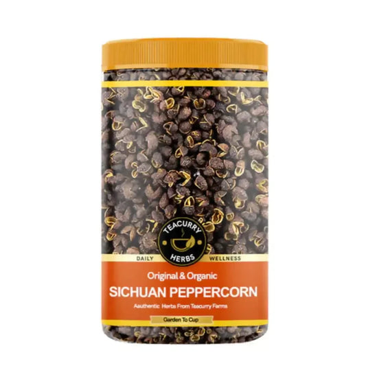 Teacurry Organic Sichuan Peppercorn - Authentic Schezwan Pepper