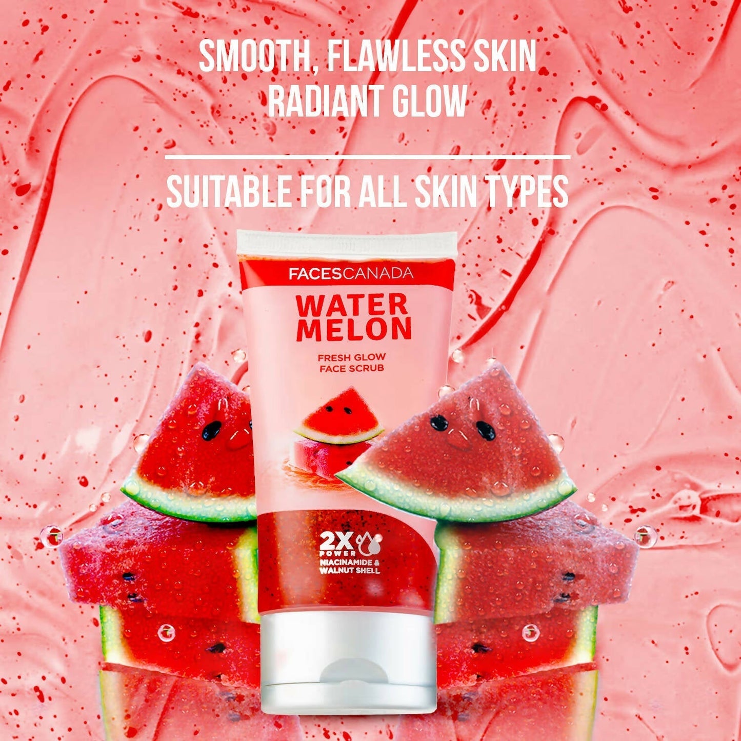 Faces Canada Water Melon Fresh Glow Face Scrub