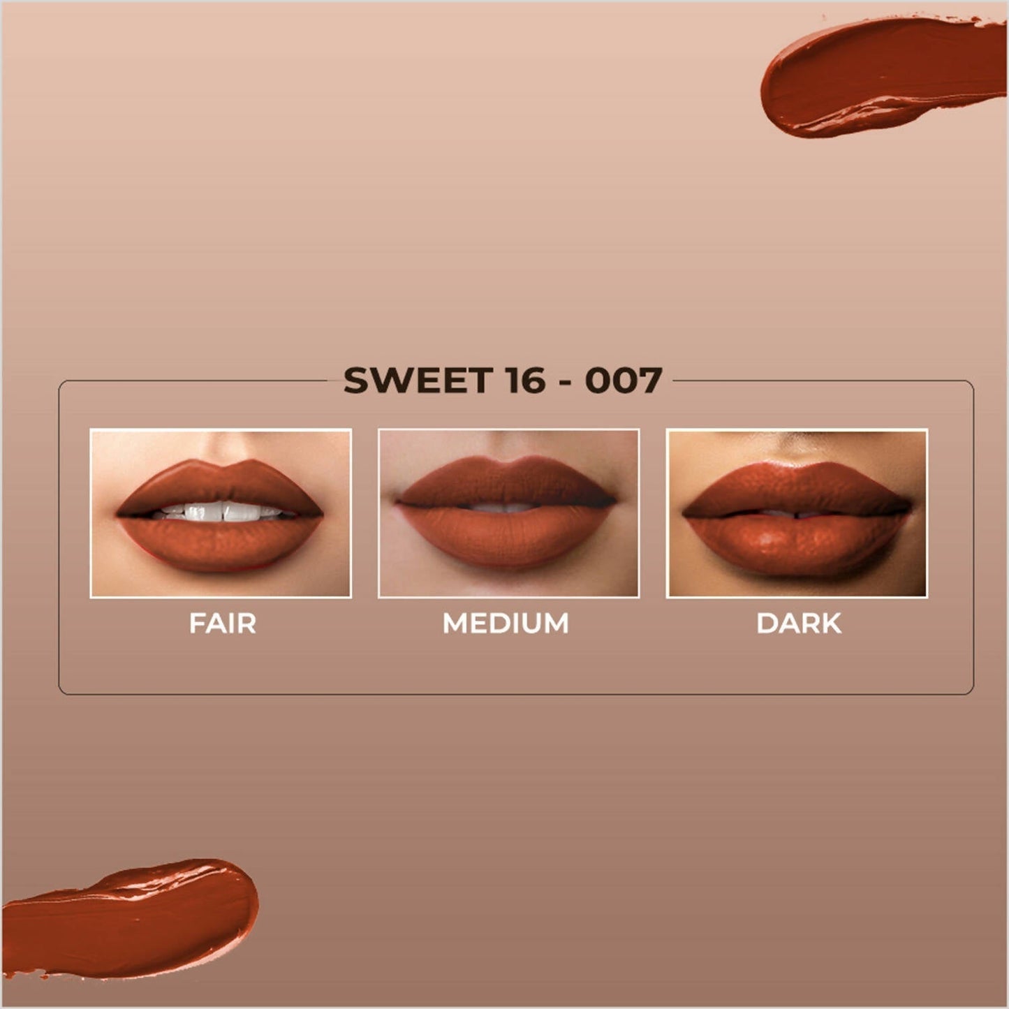 Colorbar Powerkiss Vegan Matte Lipcolor- Sweet 16