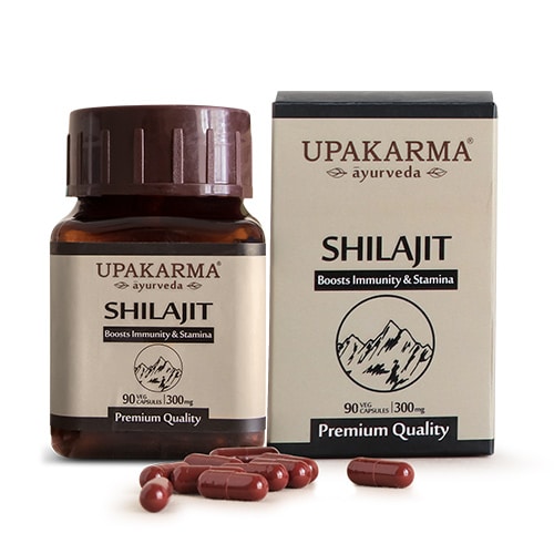 Upakarma Ayurveda Shilajit Capsules - BUDEN