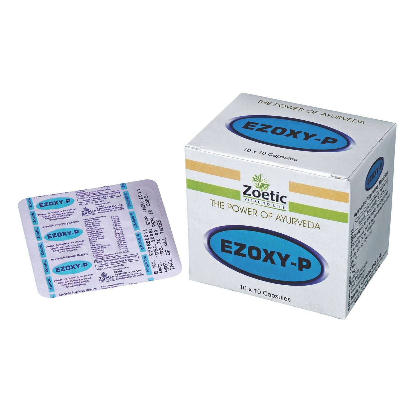 Zeotic Ayurveda Ezoxy-P Capsules