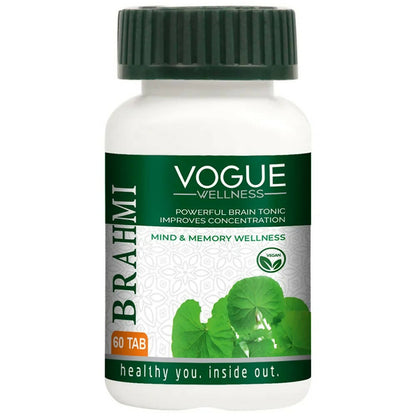 Vogue Wellness Brahmi Tablets - BUDEN