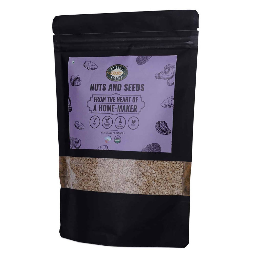 Millet Amma Organic White Til (Sesame Seeds)