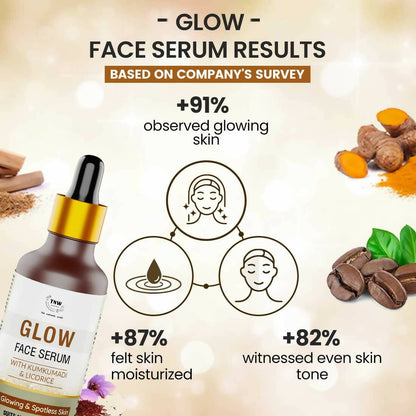 The Natural Wash Glow Face Serum with Kumkumadi & Licorice